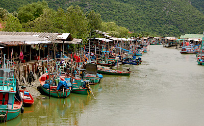 Fishing village of Hua Hin, Thailand. Flickr:Sam Sherratt 