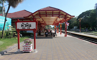 Train station in Hua Hin, Thailand. Flickr:Kevin Carmody