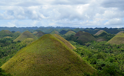 Chocolate Hills, Bohol, the Philippines. Flickr:shankars 
