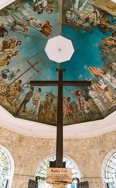 Church ceiling in Cebu, Philippines. Unsplash@MJ Tangonan
