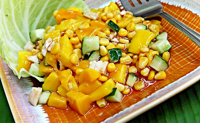 Mango salad in Cebu City, Cebu, the Philippines. Flickr:fitri agung
