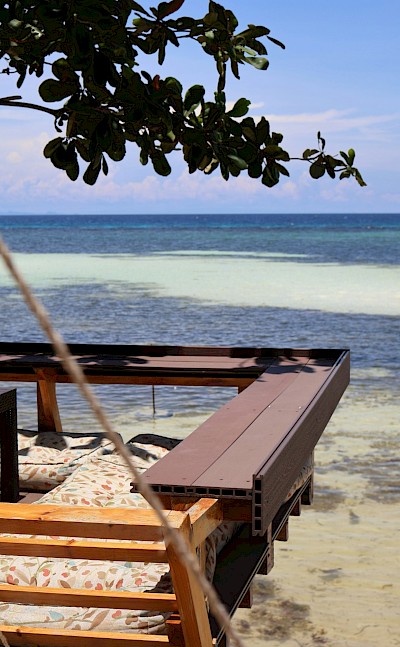 Seating by the sea, Dumaguete, Philippines. Unsplash@Adrian Ty