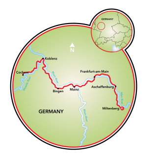Miltenburg a Cochem Map