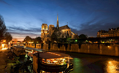 Notre Dame Cathedral on the Seine River, Paris, France. Flickr:Nick Harris
