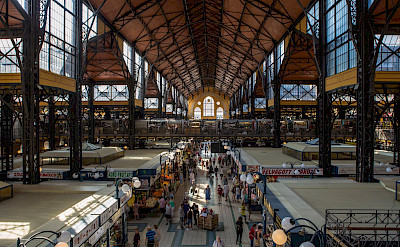 Markthalle in Budapest, Hungary. ©TO