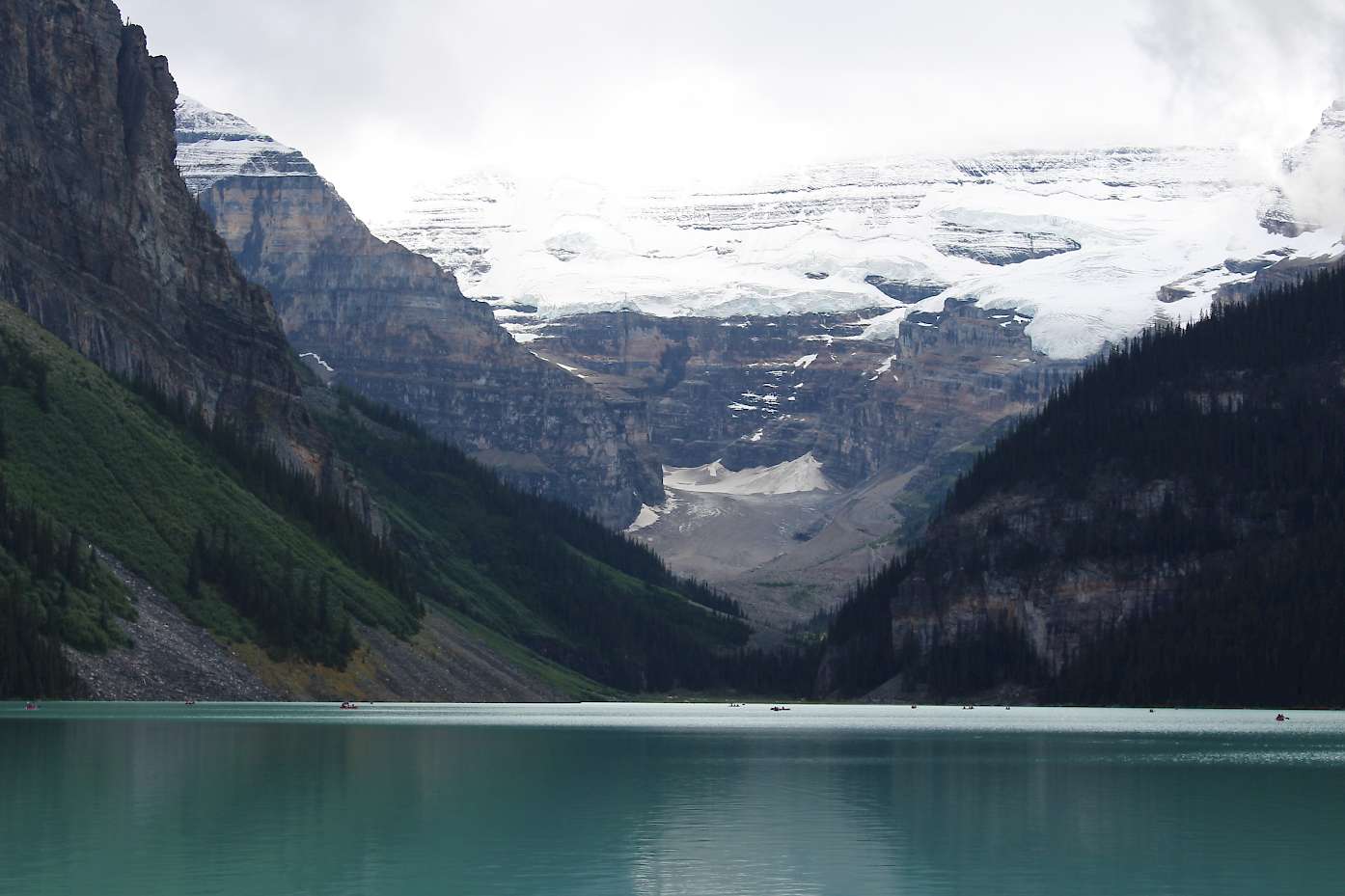 The famous Lake Louise, gorgeous as ever! Jasper, Canada.