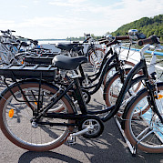 Bike storage on sundeck - Bordeaux | Bike & Boat Tours