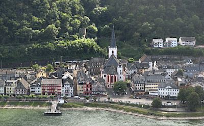 St. Goar along the Rhine River, Germany. Flickr:m.prinke