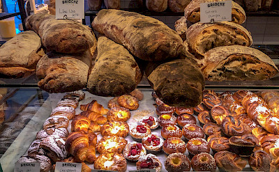 Bread and cakes in Stockholm, Sweden. Flickr:chas B