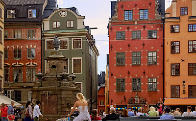 Old architecture in Stockholm, Sweden. Flickr:Pedro Szekely