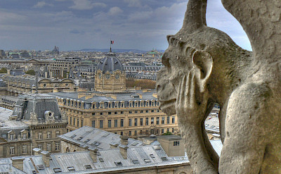 Notre Dame Cathedral, Seine River, Paris, France. Photo via Flickr:JAc82