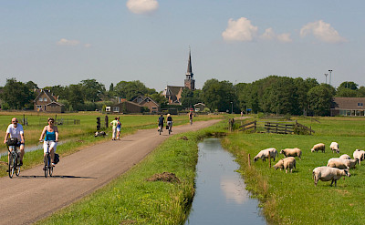 Biking the Bike & Sail IJsselmeer tour in Holland! ©TO