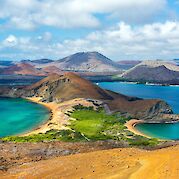 Galapagos Islands - The stunning volcanic landscape in the Galapagos Islands. Via ASP -0.968676, -91.843321