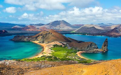 The stunning volcanic landscape in the Galapagos Islands. Via ASP