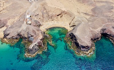 Coast of Lanzarote from above, Spain. Unsplash@Jorge Fernandez Salas