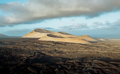 The volcanic cones and craters of Timanfaya National Park. unsplash:LukeThornton