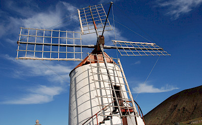 Windmill designed by Cesar Manique on Lanzarote, Canary Islands. Photo via Flickr:traveljunction