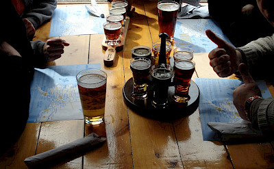 Beer sampling in Denali, Alaska. Photo via Flickr:Barbara Ann Spengler