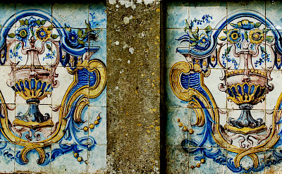 Old Portuguese tiles in Sintra, Portugal. Flickr:Pedro Ribeiro Simoes
