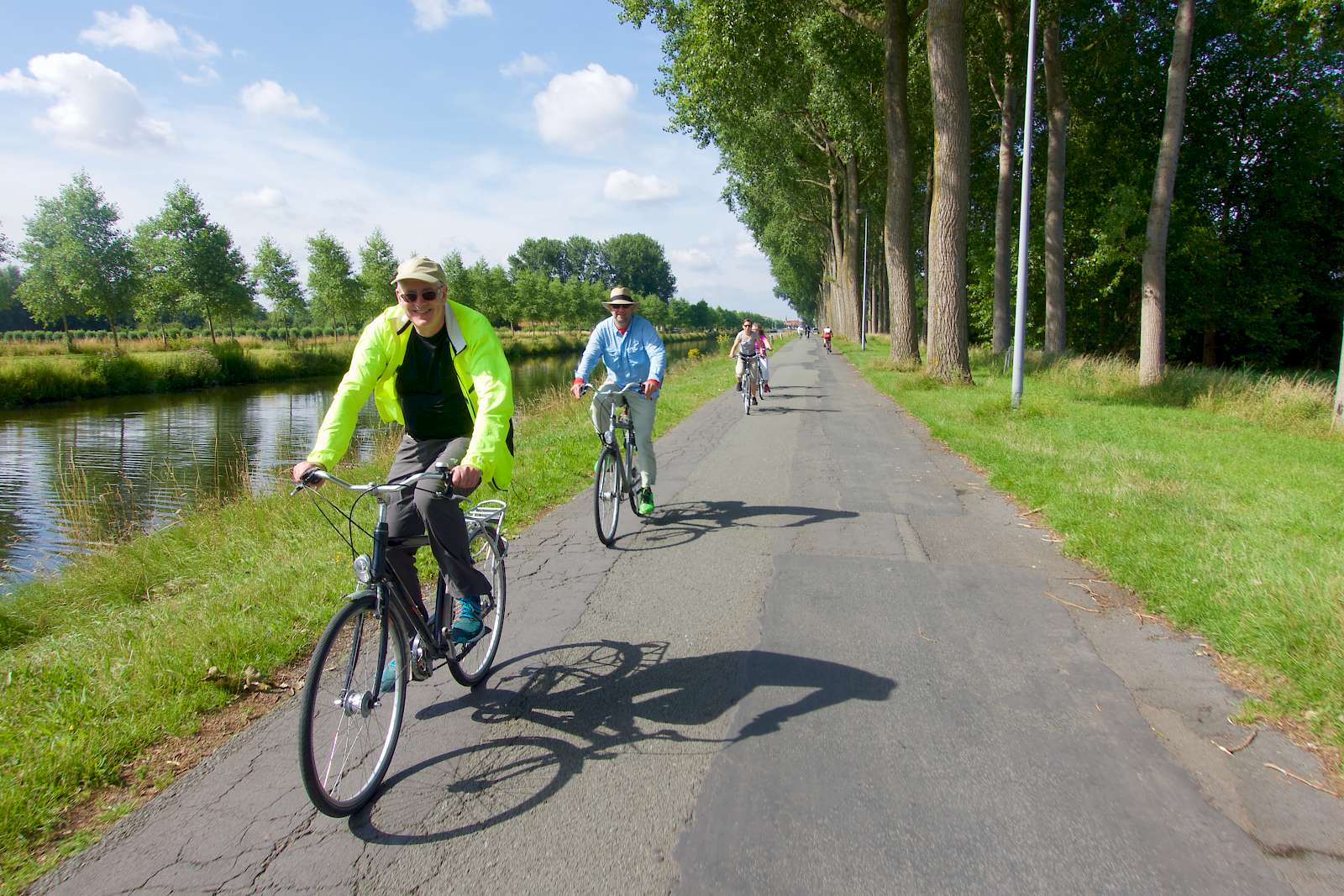 Fun, Built-in Fitness While Sightseeing Bike path Amsterdam