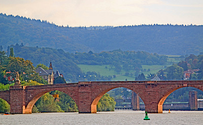 Famous bridge in Heidelberg, Germany. Flickr:revjett