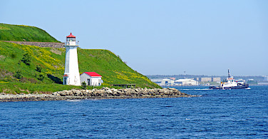 Georges Island Lighthouse in Nova Scotia, Canada. Photo via Flickr:Dennis Jarvis