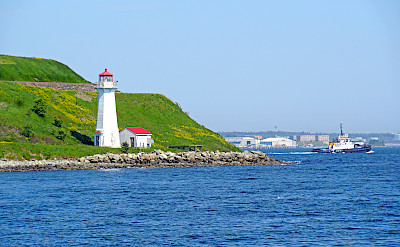 Georges Island Lighthouse in Nova Scotia, Canada. Flickr:Dennis Jarvis 