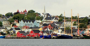 Lunenburg, a UNESCO Heritage Site in Nova Scotia, Canada. Photo via Flickr:Barney Moss