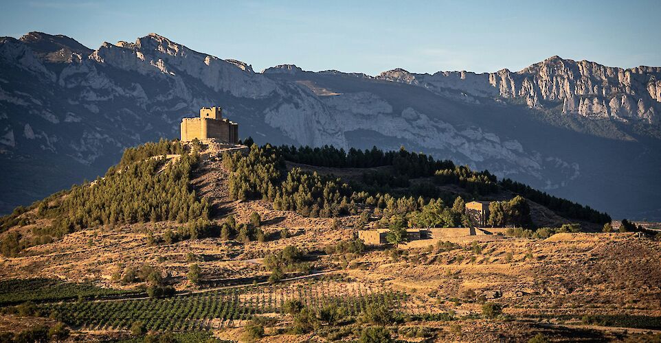 Castle on a hill in La Rioja, Spain. Unsplash@Mario La Pergola