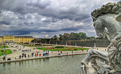 Schönbrunn Palace in Vienna, Austria. Flickr:r chelseth