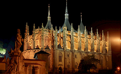 Gothic St Barbara Cathedral in Kutná Hora, Central Bohemian Region, Czech Republic. CC:Jerzy Strzelecki