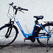 Unisex Kalkhoff electric bike available on the Primadonna - Bike & Boat Tours