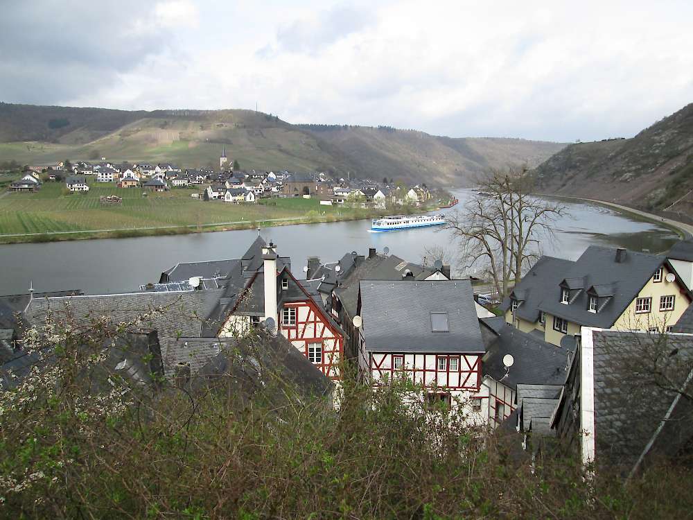 Bike and Barge on the Mosel River.