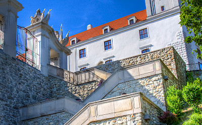 Bratislava Castle along the Danube in Slovakia. Photo courtesy of Donau Touristik