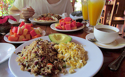 Breakfast in San Jose, Costa Rica. Photo via Flickr:fruitcakebridgade