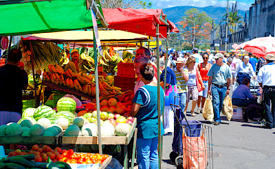Farmer's market in San Jose, Costa Rica. Photo via Flickr:Everjean