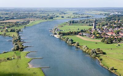Rhenen along the Rhine River in Utrecht, the Netherlands. CC:Joop van Houdt