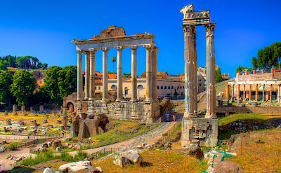 The famous ruins of Rome, Italy. Flickr:Jiuguang Wang