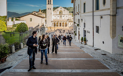 Spoleto at the foothills of the Apennines in Perugia, Umbria, Italy. Flickr:N i c o l a