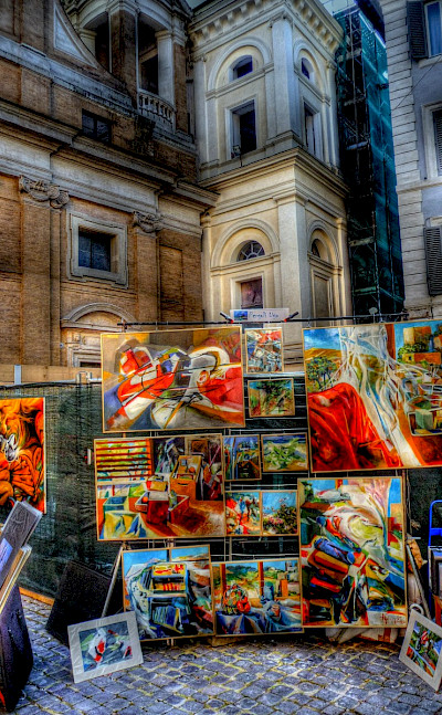 Street art in Rome, Italy. Flickr:alainlm