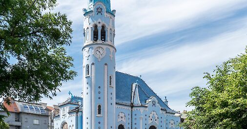 Beautiful churches in Bratislava, Slovakia. CC:Thomas Ledl