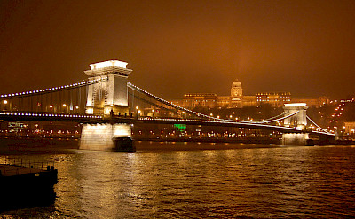 Chain Bridge in Budapest, Hungary. Flickr:ohhenry415