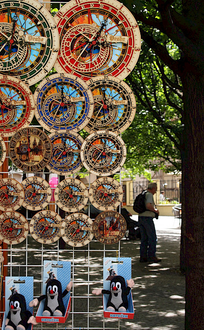 Astronomical Clock souvenirs in the Czech Republic. Flickr:leo gonzales