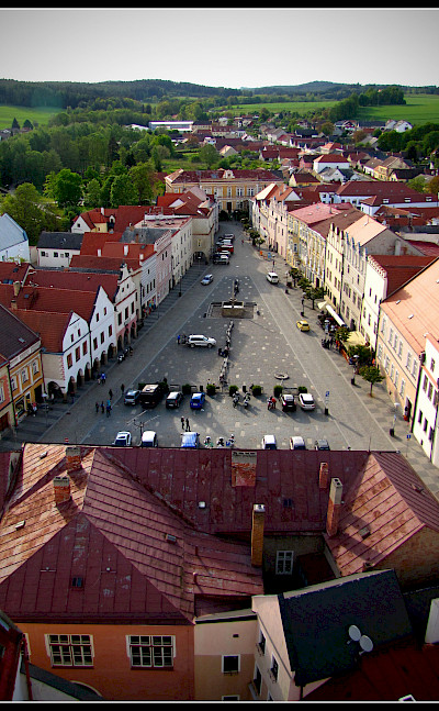 So many great small towns in the Czech Republic. Here Znojmo. Flickr:Ondrej Pospisil