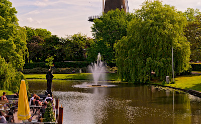 Windmill in Leiden, South Holland, the Netherlands. Flickr:Tambako the Jaguar