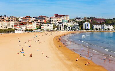 El Sardinero Beach, Santander, Spain. Unsplash:Getty Images