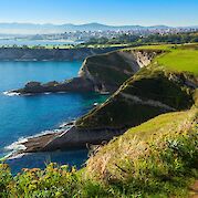 Green Coast of Spain - Green cliffs of Santander, Spain. Unsplash:Getty Images