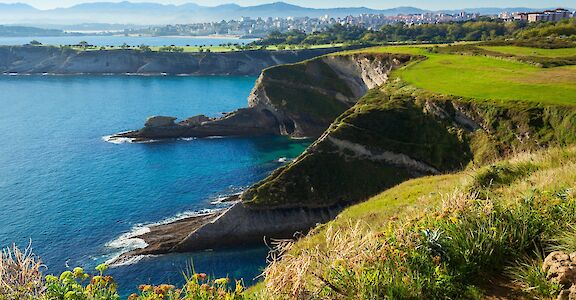 Green cliffs of Santander, Spain. Unsplash:Getty Images