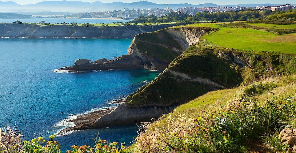 Green cliffs of Santander, Spain. Unsplash:Getty Images