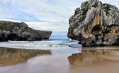 Rock formation in Llanes, Spain. Unsplash:Des McCarthy